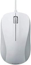 ELECOM Wired USB Laser Mouse with 3 Button White M-S2ULWH/RS F/S w/Tracking# NEW picture