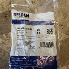 Belden Shielded Cat6A REVConnect 10GX 10GXS STP Field Mount Plug RVAFPSME-S1 picture