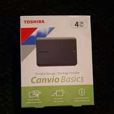 4TB Toshiba Canvio Basics USB3.2 External Hard Drive - Black picture