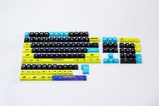 PBT Cyberpunk Theme Keyboard Keycaps Cherry Profile Set For Cherry MX Keypad picture