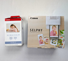 Canon Selphy CP1300 & KP-108IN Color Ink/Paper Set Open Box picture