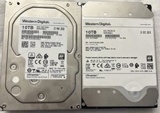 Lot Of 2 10TB WD Ultrastar DC HC510/DC HC330 SATA 6Gb/s 3.5