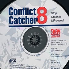 Conflict Catcher 8 Utility Software Mac Macintosh OS Casady & Greene 1998 Vtg picture