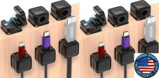 Paquete de 6 organizadores de cables magnéticos, cables adhesivos de fácil.neuvo picture