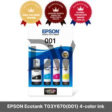 EPSON Ecotank T03Y670(001) 4-color ink 127ml, 70ml Express / Genuine  picture