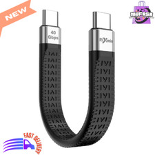 Rixmie Short USB C Cable, 40Gbps USB4, Thunderbolt 4/3 Interface, 8K Display picture