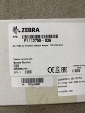 ZEBRA P1112750-036 KIT, PCBA For Printhead Interface Adapter, ZE511 RH & LH picture