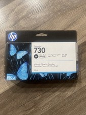 Genuine HP 730 Photo Black 130ml Ink Cartridge P2V67A HP DesignJet T1700 picture
