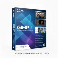 GIMP 3 Pro Graphic Design 2026 - Photo Editing Software for Windows & MacOS picture