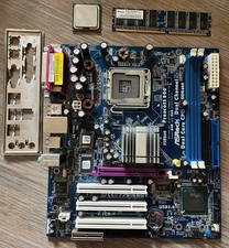 ASRock 775i65GV i865GV LGA775 Motherboard + Pentium D 3.40 GHz + 512MB. TESTED. picture