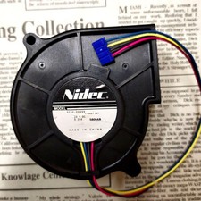 2PCS Nidec D07F-20SS5 7cm 7530 DC 20V 4-wire Turbo Blower Chassis Cooling Fan picture