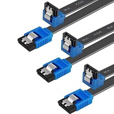 BENFEI SATA Cable III, 3 Pack SATA Cable III 6Gbps 90 Degree Right Angle Locking picture