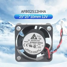 Delta AFB02512HHA 2.5CM 2510 12V 0.12A Double Ball High Speed Cooling Fan 2-wire picture