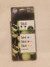 NEW OEM HP 564 CN684WN 2x Black, Cyan, Magenta, Yellow Ink Cartridges picture