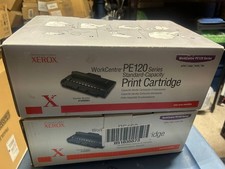 Set of 2 Genuine Xerox 013R00601 PE120 Standard Print Cartridges Open Box picture