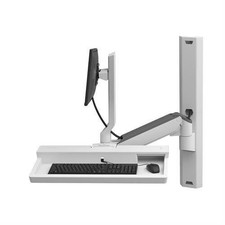 Ergotron 45-618-251 CareFit Combo Keyboard Monitor Workstation Mount w Hardware picture