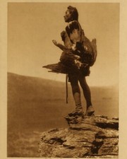 Eagle Catcher Native American Indian Mousepad 7 x 9 Vintage Photo mouse pad art picture