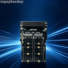 FMC2DualSSD Dual Channel M.2 SSD Expansion Card PCIE3.0x4 Expansion Module picture
