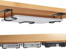 Under Desk Laptop Mount, Mount 2.7 inches inches, Black picture