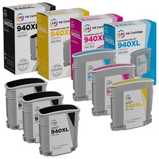 Replacement Replacements Fits for HP 940XL 6PK:C4906AN/C4907AN/C4908AN/C4909AN picture