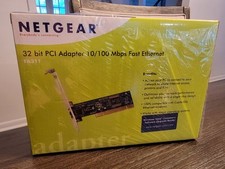 New Sealed Netgear 32 bit PCI Adapter FA311 10/100 Mbps Fast Ethernet picture