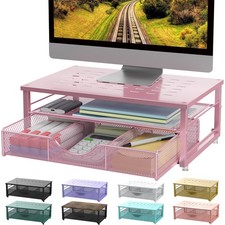 Computer Monitor Stand Riser with Drawer 14.1