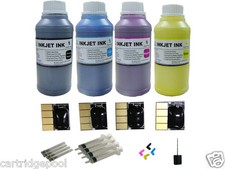 4 chip+4x250ml ND® pigment ink for HP 932 933 OfficeJet 6100 6600 6700 Plugs/D/S picture