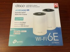 TP-Link Deco XE75 Pro AXE5400 WiFi 6E Mesh System 2-Pack  – New SEALED picture