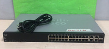 Cisco SG300-28PP 28-Port Gigabit PoE+ Managed Switch NO RACK EARS (TESTED/RESET) picture