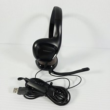 Plantronics Audio 628 Black Headband Headset USB - Tested  picture