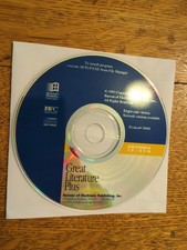 Great Literature Plus For Windows 1993 disc only  picture