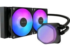 Cooler Master Elite Liquid 240 CPU AIO Cooler - 240mm Radiator 2x ARGB PWM Fans picture