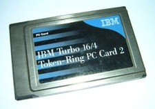 Vintage IBM PCMCIA Turbo 16/4 Token Ring PC Card 2 without Dongle Cable picture