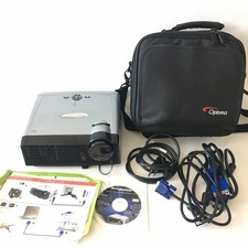 Optoma EP716 Projector w/ Padded Case, Cords, Manual and Software picture