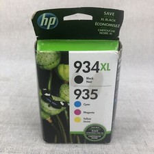 New Genuine HP 934XL 935 Black Color 4PK Ink Cartridges OfficeJet Pro 6815 picture