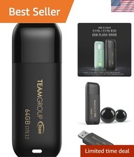 C175 64GB USB Flash Drive - 100MB/s Speed, Cap-Loss Free Design for Convenience picture