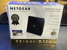 NETGEAR R6200 AC1200 Dual Band Gigabit WiFi Wireless Router w/ Box Tested  picture
