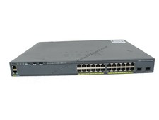 Cisco WS-C2960X-24PD-L 24-Port Gigabit PoE w/ 2x 10Gb SFP+ - 1 Year Warranty picture