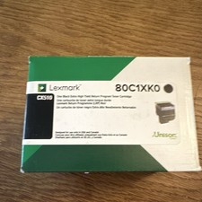 Lexmark 80C1XK0 Genuine Black Extra High Yield Return Program Toner CX510 picture