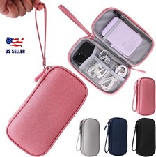 Electronic USB Case Travel Cable Bag Organizer Charger Storage Cord Accessories picture