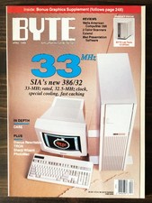 Byte Magazine April 1989 picture