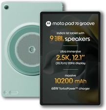 Motorola Moto Pad 70 Groove ( 256GB+8GB RAM Blue) Wi-Fi Only Gaming Tablet . picture