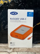 LaCie Rugged USB-C 4TB, External, 2.5