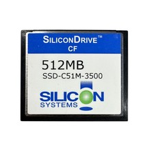 SSD-C51M-3500 WD 512MB PATA SILICON SYSTEMS COMPACT FLASH CF SSD picture
