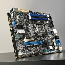 ASUS P11C-M/10G-2T mainboard C242 chipset, dual X550AT 10 Gigabit, optional KVM picture
