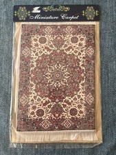 Persian Carpet Style Mouse Pad Oriental Vintage Bohemian Rug Desk Pad Miniature  picture