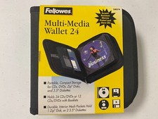 Fellowes Multi-media Wallet, 24  Disc- DVD Holder Case picture