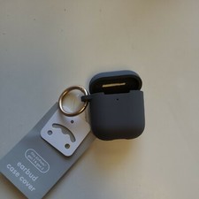 Heyday Airpod Silicone Case with Clip - Shadow Gray picture
