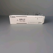 NEW Canon GPR-37 Genuine Original Black Laser Toner Cartridge. Open Box picture