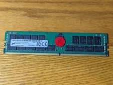Micron 32gb PC4-3200AA 2Rx4 DDR4 ECC RDIMM Memry MTA36ASF4G72PZ-3G2 - PARTS picture
